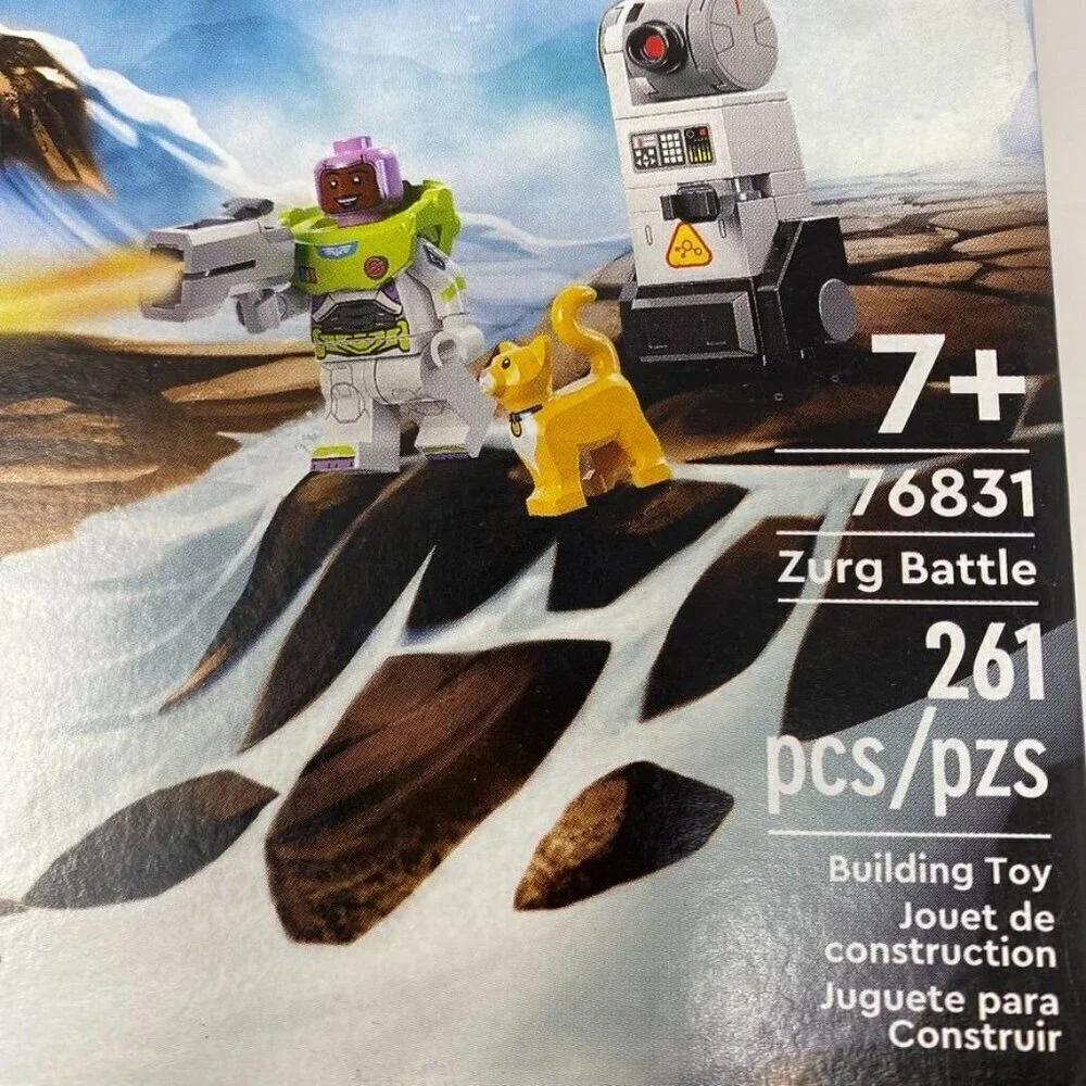 Lego 76831 Buzz Lightyear Movie Zurg Battle Retired 261 Pcs